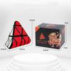 Yuxin Black Kylin круглый угол 3x3x3 пирамида Cubo Magico развивающая игрушка-головоломка для детей подарок 3x3 Magic Cube