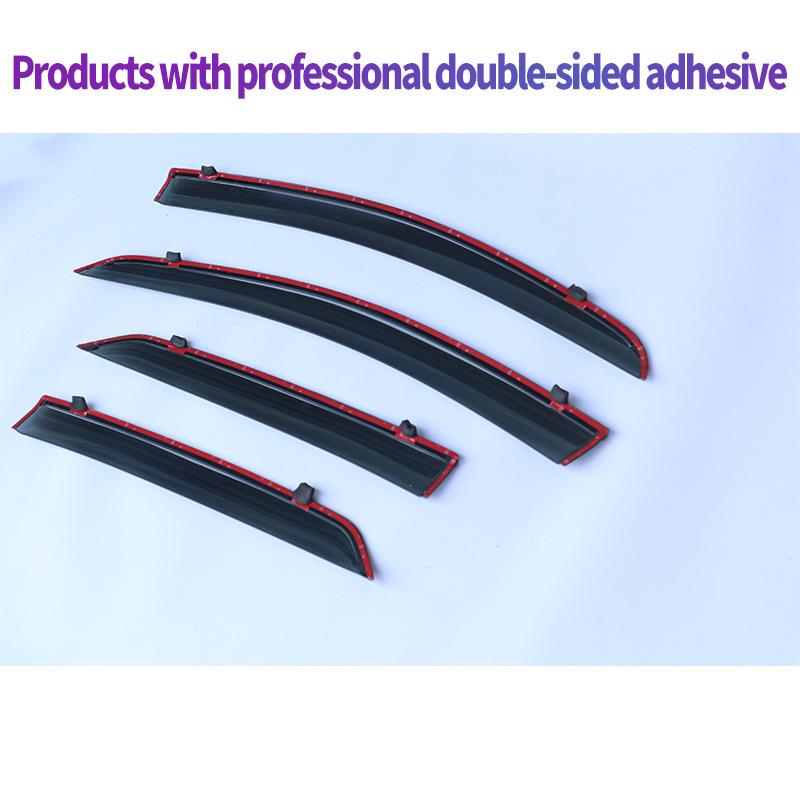 For TOYOTA YARIS xp90 2005-2010 Window visor,Side Window Deflector Weathershield Sun Rain Guard