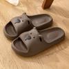 EVA Unisex Slippers Cute Bear Cartoon Home Slippers Comfortable Soft Indoor Slippers