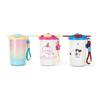 Leak-Proof Vacuum Straw Cup Cartoon Coffee Cup Portable Double Drink Insulated Cup  Daily Use