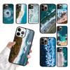 Чехол для телефона 'Морские волны' для iPhone 17 Air 15 16 16e Pro Max 11 12 13 14 Чехол для iPhone 17 Air Max Plus coque Fundas