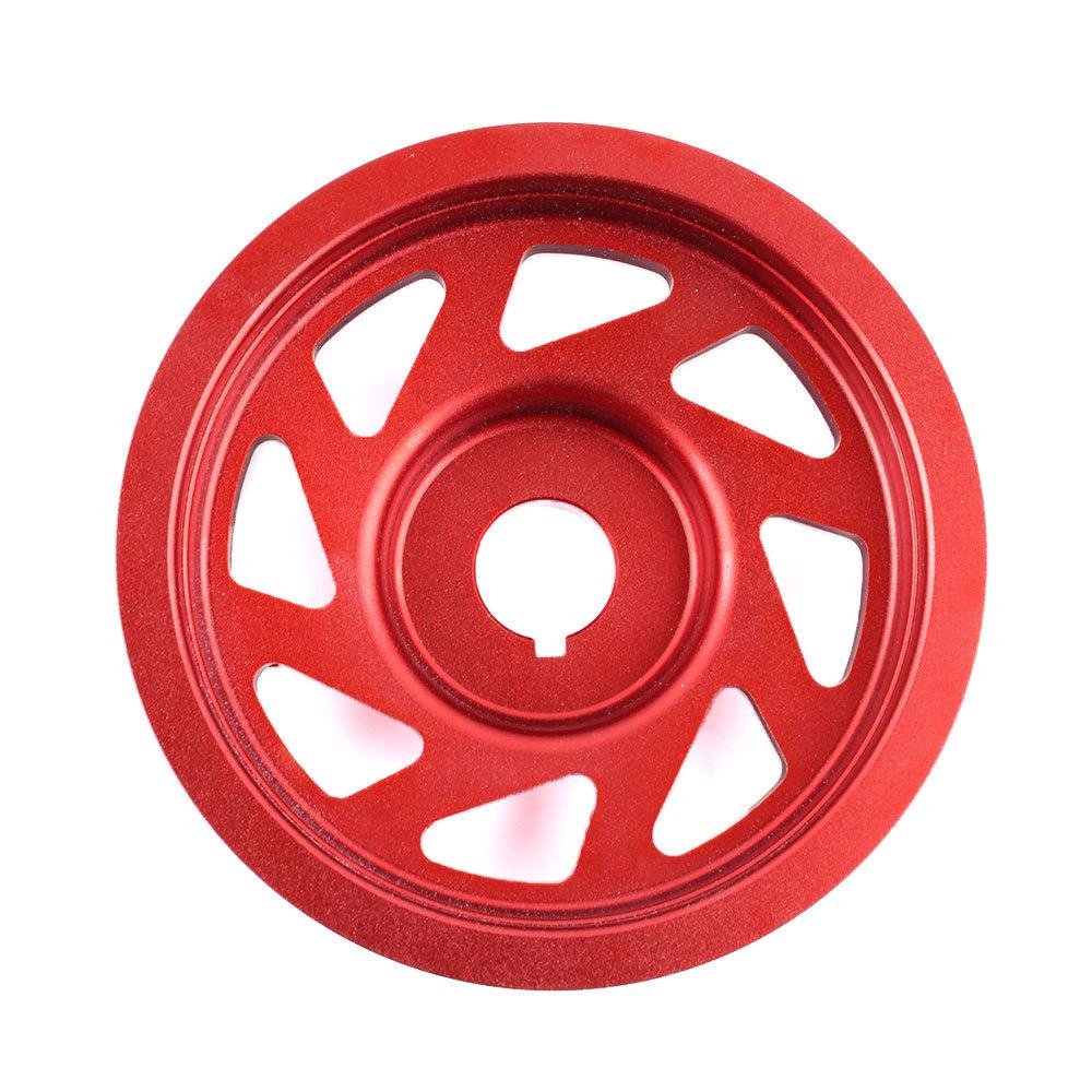 Lightweight Aluminum Crank Pulley for Subaru WRX, STI, and Legacy
