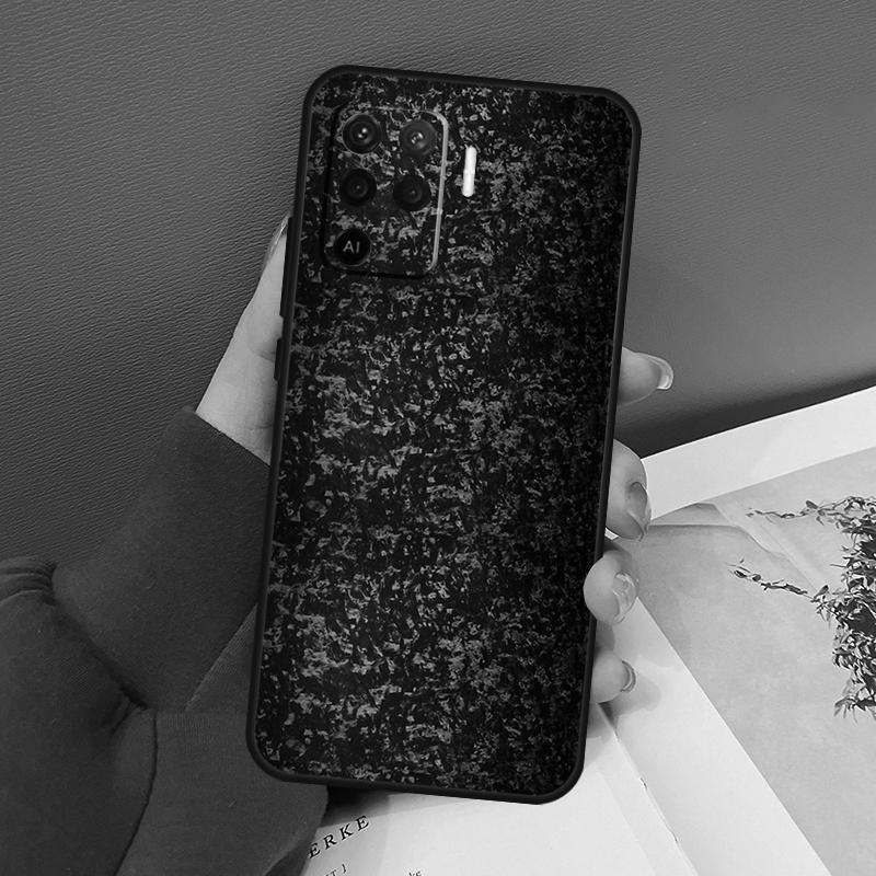 Кейс из кованого карбона для OPPO Find X5 X3 Pro A15 A74 A54 A94 A93 A91 A5 A9 A31 A53 2020 A53S A52 A72 Чехол