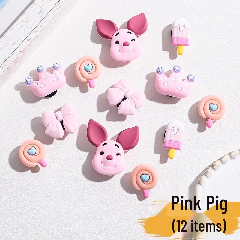 2025 Милые декоративные пряжки-цветы для обуви - Аксессуары для обуви с отверстиями