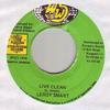 7inch Record LEROY SMART - Live Clean WWS 1998 Jamaica Reggae, Ska & Dub