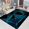 3D HD Визуальный Абстрактный Ковер для Гостиной Спальни Прихожей Длинная Полоса Противоскользящий Мягкий Коврик Зональный Ковер Диванный Коврик Домашний Декор Коврик