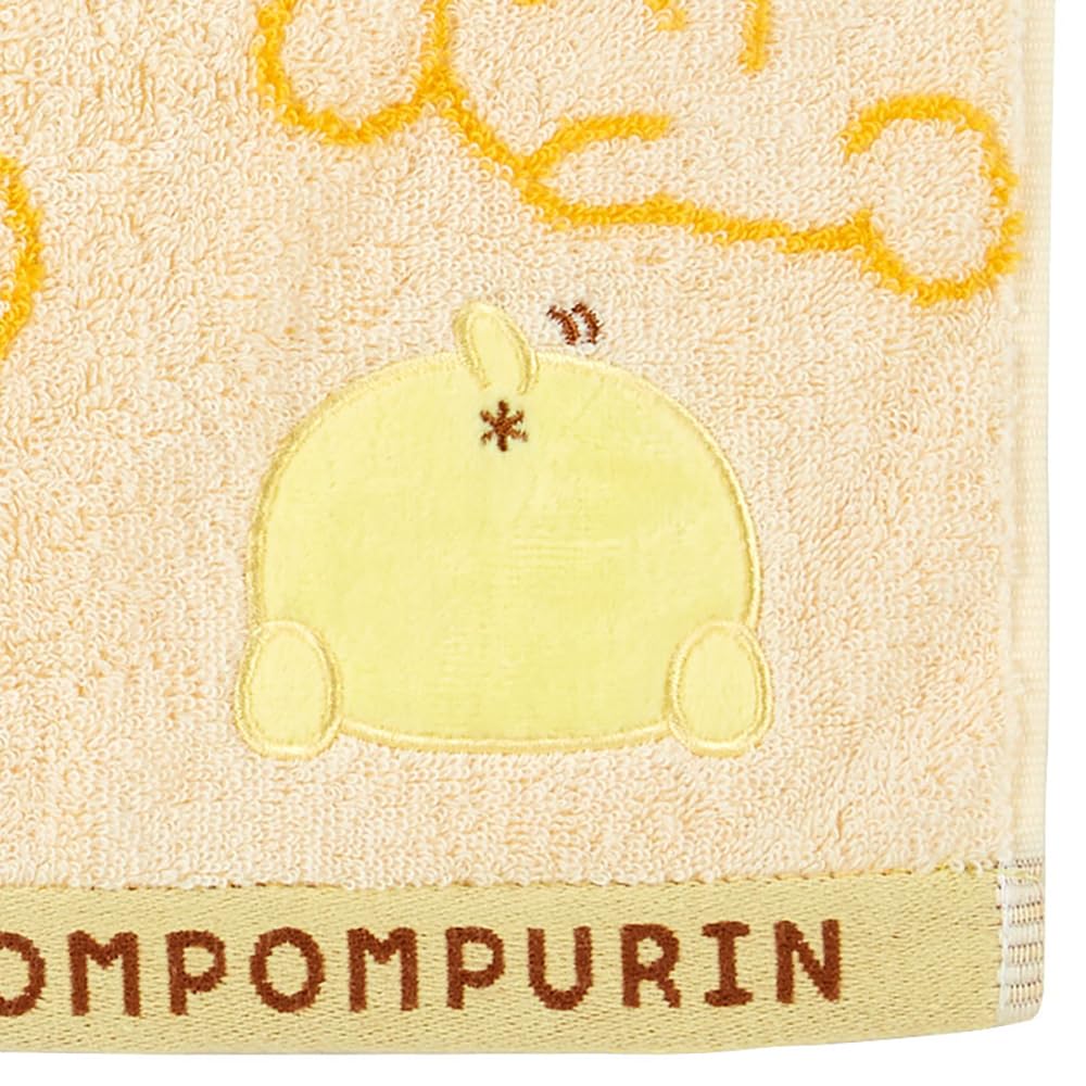 Полотенце для рук Sanrio Butt Puripuri Pudding POMPOMPURIN 36 x 34 x Персонаж 228664 0,5 см