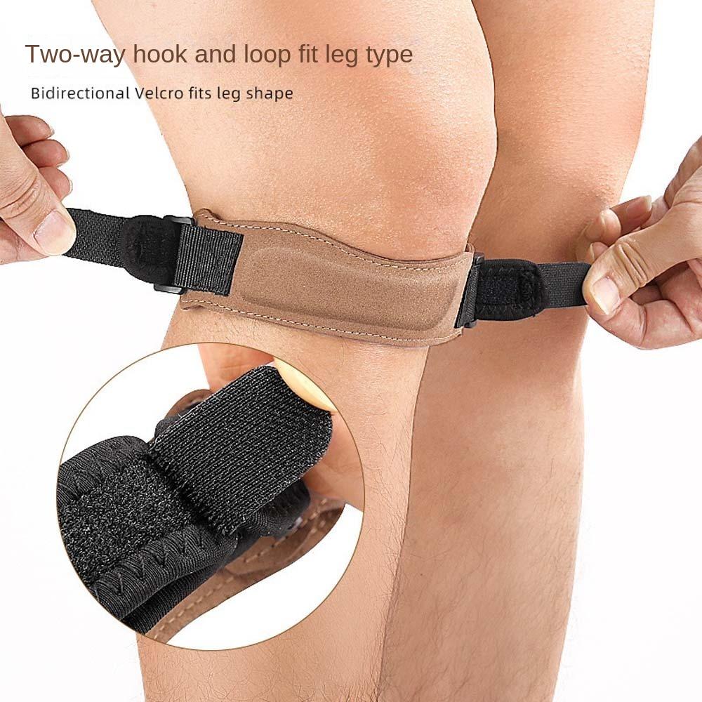 Knee Pad Shock Absorption Patella Knee Belt Knee Joint Rope Ring Patella Protector  Unisex