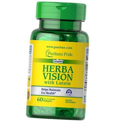 Лютеин Комплекс, Herbavision with Lutein and Bilberry, 60гелкапс (72367013)