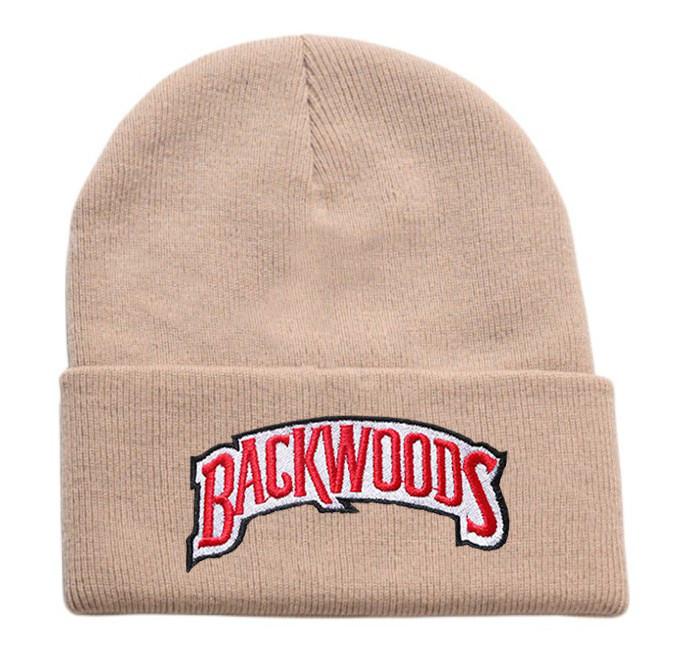 Вышитая шапка-бини Backwoods с регулируемой посадкой для уличной моды и холодной погоды