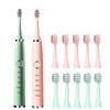 Sonic Electric Toothbrushes for Adults Kids Smart Timer Rechargeable Whitening Toothbrush IPX7 Waterproof 8 Heads