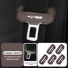 Car Seat Belt Buckle Clip Protector Anti-Scratch Seatbelt Plug Cover For KIA gt gtline Xline ceed Forte RIO STINGER Seltos K3 K4 JM7