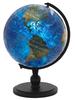 Yanoman 240 Piece Jigsaw Puzzle 3D Sphere Puzzle Blue Earth Aqua Piece Request Postcard with Base and Assembly Sample (Diameter Approx. 15.2cm)