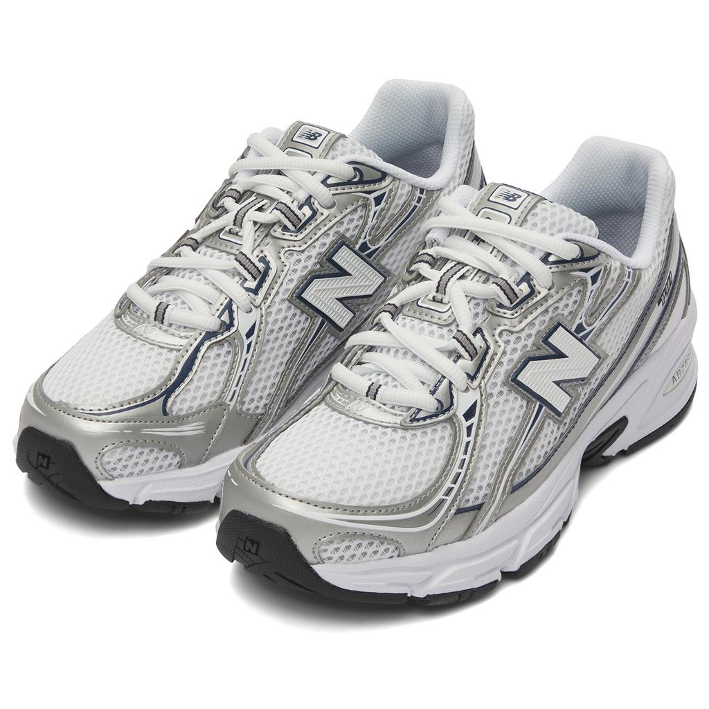 New Balance 740v2 White Navy Shadow Grey Unisex Sneakers U740WN2