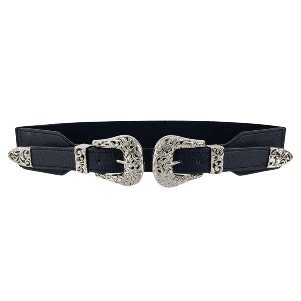 Adjustable Waist Cincher Wide Elastic Waist Belt Fashion Waist Belt  Adult