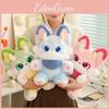 Лиса Фэнтези Плюшевая Игрушка Мягкий Короткий Мех Чучело Кукла Животное для Детей Подарок на День Рождения