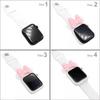 Мягкий силиконовый чехол-бампер для Apple Watch 11 10 9 8 7 46 мм 41 45 38 42 мм Милый мультяшный защитный чехол для iWatch 6 5 SE 40 мм 44
