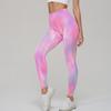 Штаны для йоги с высокой талией Aurora Tie-Dye - женские леггинсы для фитнеса