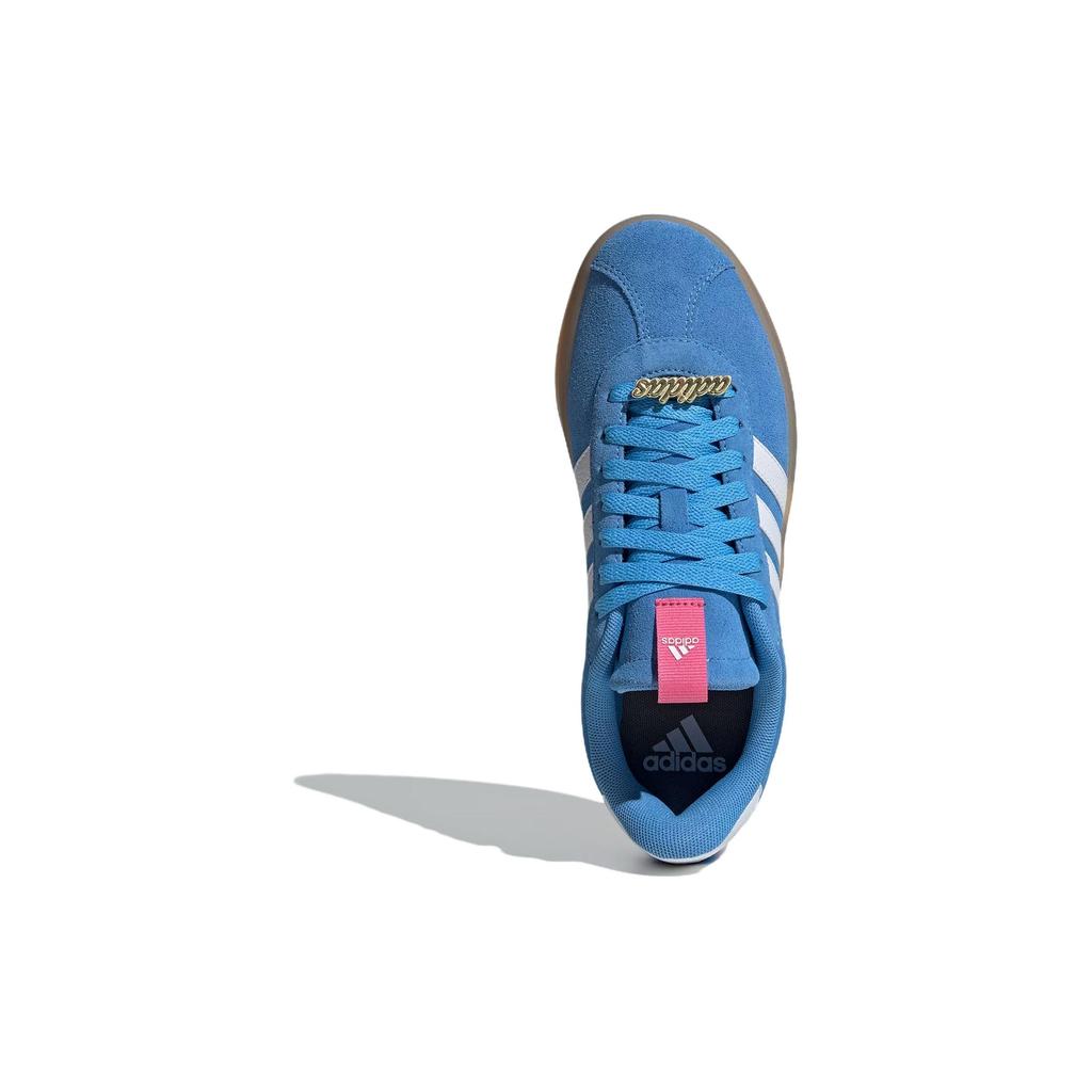 adidas Женские кроссовки VL Court 3.0 Blue Burst Gum Cloud-White Pink-Fusion ID9074