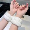 2Pcs One Pair Wrist Washing Belt Absorb Water Sports Sweat Wiping Bracelet Hairband Moisture Wrist Washband