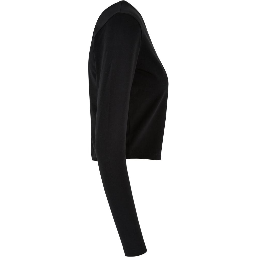 Build Your Brand Womens/Ladies Short Long-Sleeved T-Shirt