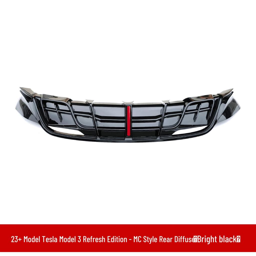 Tesla Model 3 Facelift 2023 Side Skirts, Front Splitter, Body Kit, Rear Spoiler, Rear Diffuser - Undamaged