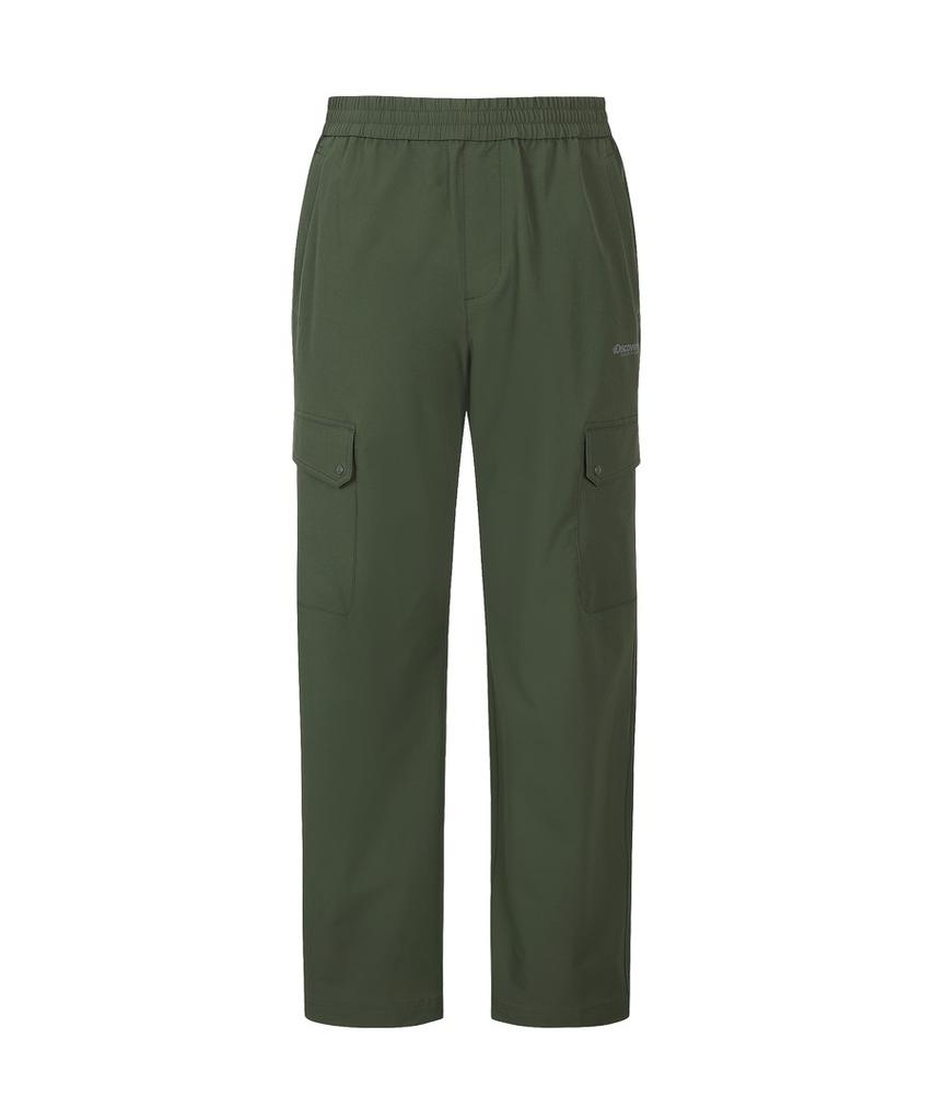 DISCOVERY EXPEDITION Men'S Prevona Woven Training Loose Tapered Cargo Pants (D/Khaki)