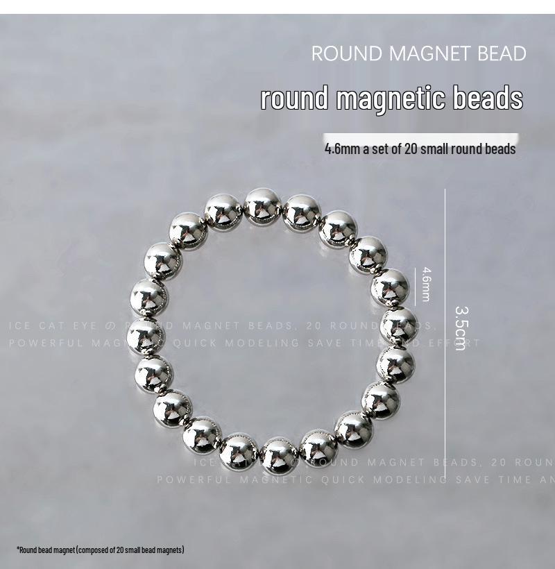 Nail Art Double-Ended Cat Eye Gel Wand with Powerful Gold Magnet