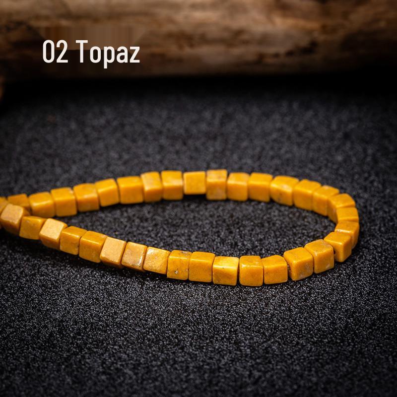 Кубики из натурального камня лазурита и бирюзы 4 мм – Креативный стиль