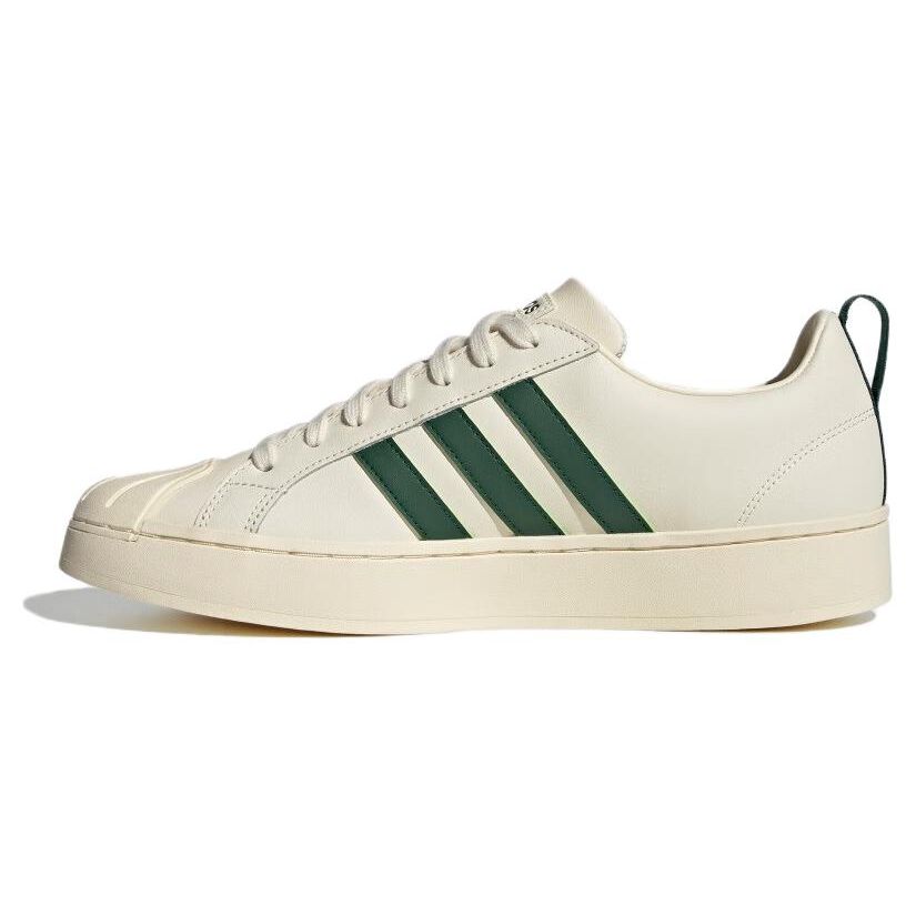 Adidas Neo Streetcheck Synthetic Leather Cow Split Leather Rubber Comfortable Versatile Non-Slip Wear-Resistant Breathable Low-Top Skate Shoes ID6061