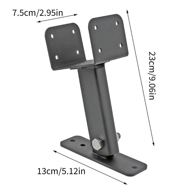 Кронштейн для подъема крыши патио Сверхпрочный из нержавеющей стали Подъемники для крыши перголы Кронштейн для балки Регулируемые седла Подъемники для крыши Стойка