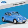 Масштаб 1/24 Welly Volkswagen Beetle, модель автомобиля из сплава, литье под давлением, металлические игрушечные автомобили, модель автомобиля, коллекция высокой имитации, детские подарки