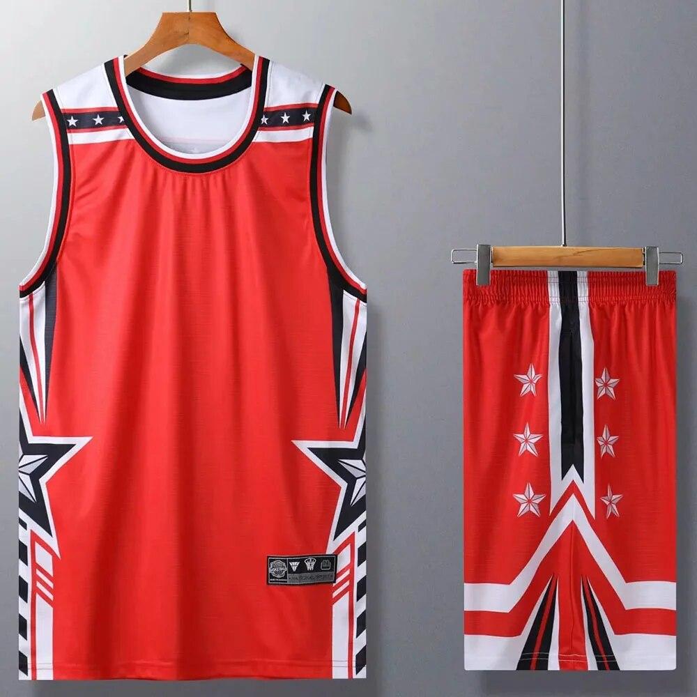 Быстросохнущие дышащие баскетбольные майки для мальчиков, рубашка, спортивные рубашки и спортивные шорты, комплект для молодежи, мужчин и женщин, баскетбольная майка