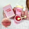 Milk Tea Cup Solid Lip Gloss Autumn And Winter Moisturizing Lip Gloss Set