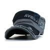 AVIREX Avirex AX Distressed Work Cap for Men and Perfect for and Popular and Trendy Brand for and A Great Day Gift Work Low-Profile Women, Outdoors,