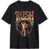Футболка с коротким рукавом Rush Band Футболки для мужчин и женщин Рубашки для бега Тренировочная футболка(1)