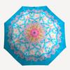 1pc Mandala Art Automatic Folding Umbrella, 8-Rib Iron Frame, Casual Outdoor Accessory for Birthday Festival Gifts yy251128118
