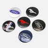 DEFY5 4pcs 56MM Car Wheel Center Hub Cap Badge Emblem Decal Wheel Sticker For Ford Focus Mondeo Ecosport Ranger Fiesta Kuga Mustang