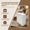 U-образный держатель для салфеток Прозрачная коробка для салфеток для дома и ресторана