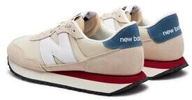 Кроссовки New Balance 237 (MS237VJ) льняные/белые/элементально-синие