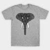 Unisex Fashion TShirt Elephant Print TShirt Plus Size XS-6XL T-Shirt 100%Cotton Tops O Neck Short Sleeve Tees