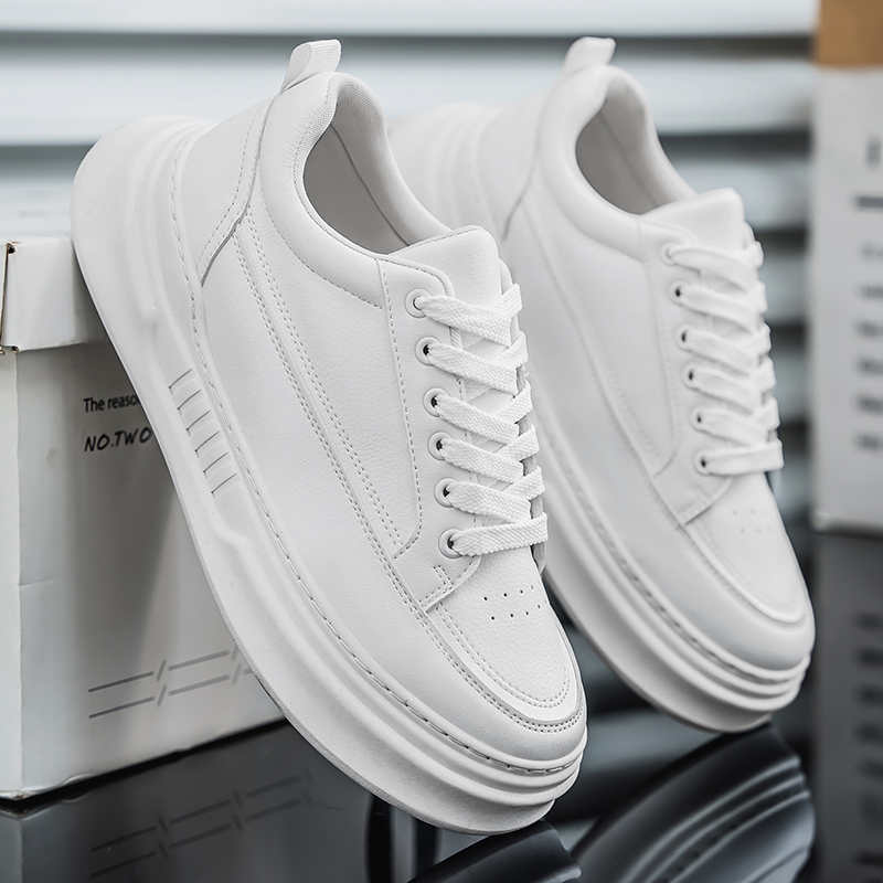 Flatform Thick Bottom Summer Walking Shoes Casual Mokassin Man Sneakers 46 Sports Unusual Overseas New Industrial Sewing