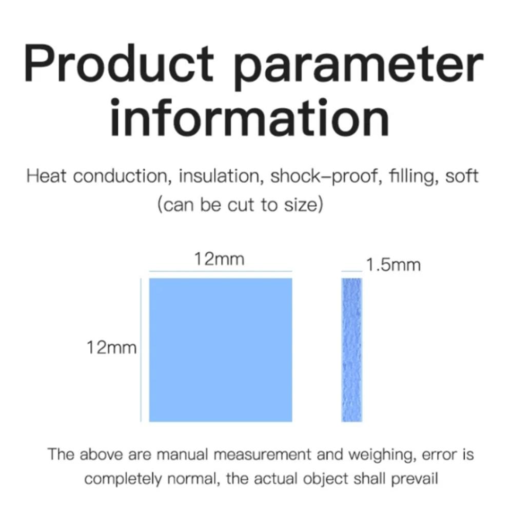 1 коробка 100 шт. термоизоляционный силиконовый лист высокая термостойкость материнская плата процессор микросхема графический процессор ремонт предварительная резка коврик