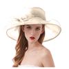 Women's Fashion Organza Church Fascinator Bridal Tea Party Wedding Hat