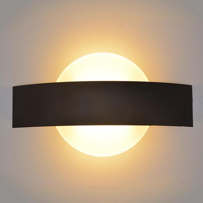 Style Entrance 4W Salon Salon Aluminum Lamp Aluminum Lamp Acrylic Wall Lamp Original Original Wall Source (Warm White)