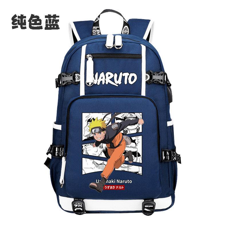 Naruto Anime Backpack Lightweight Ergonomic Lumbar Support Large Capacity for Students