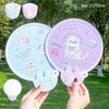 round fabric cartoon fan