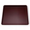 Square Mokko Tray Black with a Lacquerware Made In Japan J-kitchens (30cm), Bishamon-style Bottom, (ABS Resin),