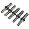 5 Set 9/16 Inch Plug Wedges Feather Shims Rock Stone Splitter Hand Tools 14mm