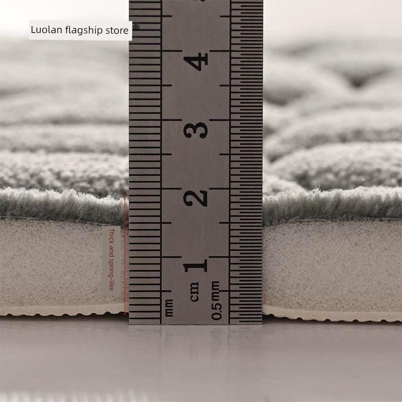 Living Room Carpet, Entryway Mat, Bathroom Non-Slip Mat, Kitchen Foot Mat, Bathroom Door Mat, Absorbent Mat for Home Use